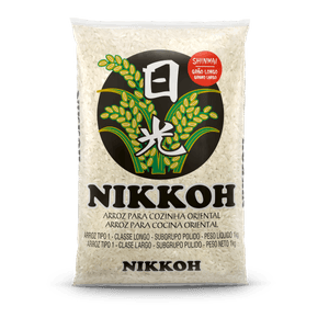Arroz Japonês Nikkoh Polido Pacote 1Kg