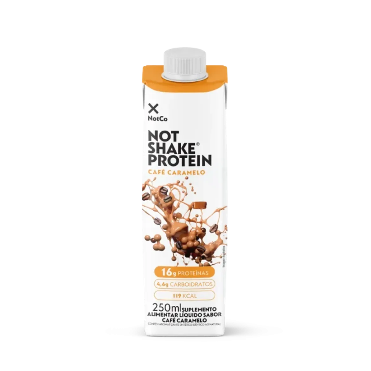 Suplemento Alimentar Líquido Not Shake Protein Zero Lactose ...