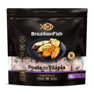 Peixe Tilápia Brazilian Fish em Posta 700g