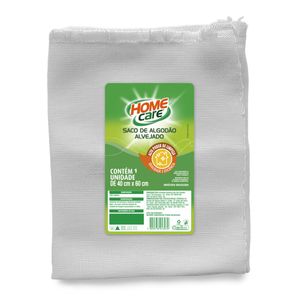 Pano de Chão Home Care Algodão Alvejado 40 x 60cm