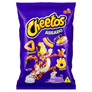 Salgadinho de Milho Elma Chips Cheetos Mix de Queijos Pacote 36g