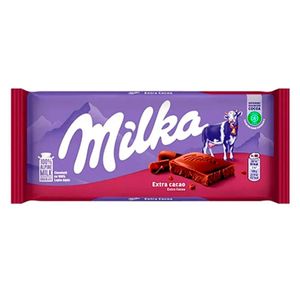 Chocolate Barra Milka Extra Cacau 90g