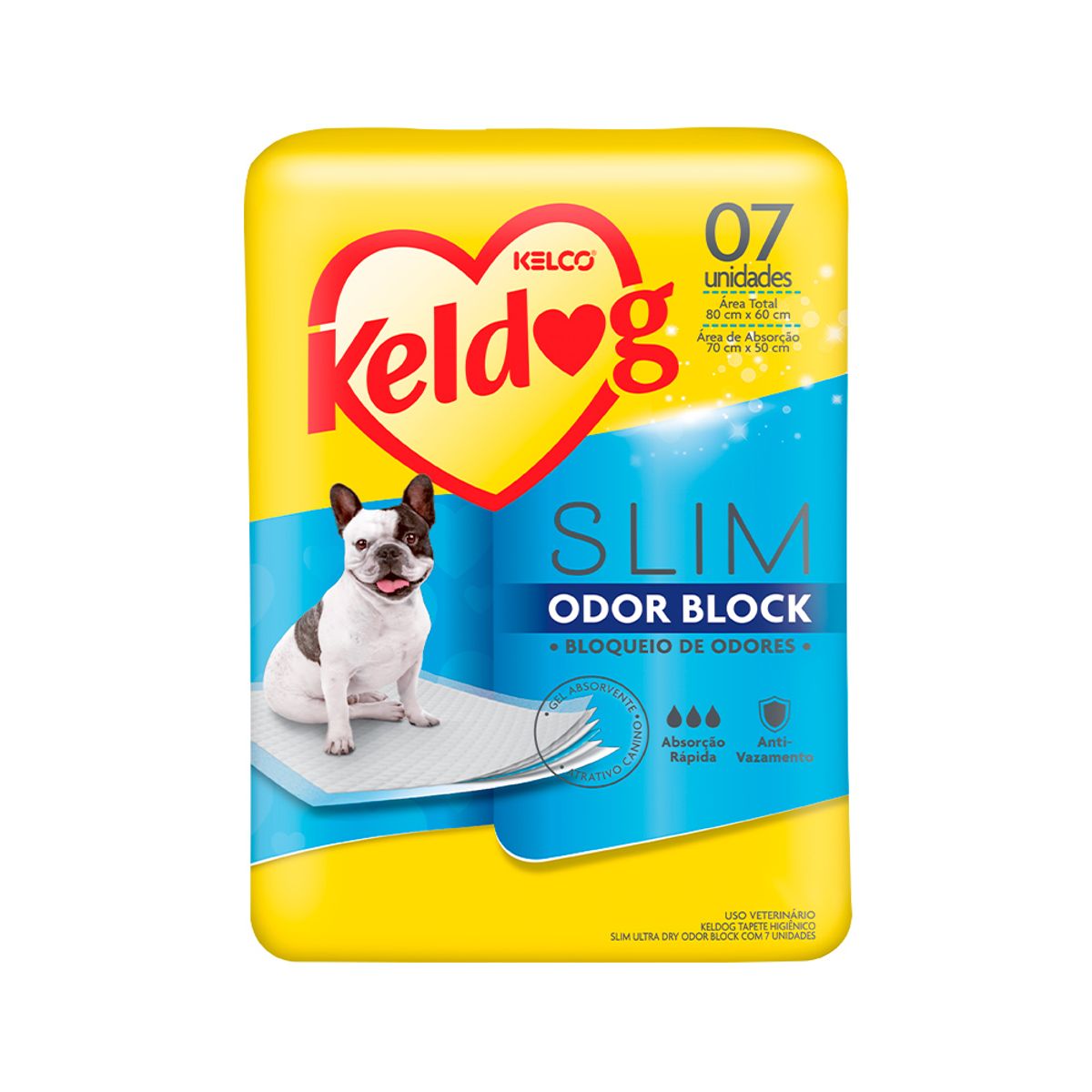 ホルメンコール SPEED BLOCK MID2個 COLD 1個　WET 1個 Tapete Higiênico para Cães Keldog Odor Block com 7 Unidades | Prezunic