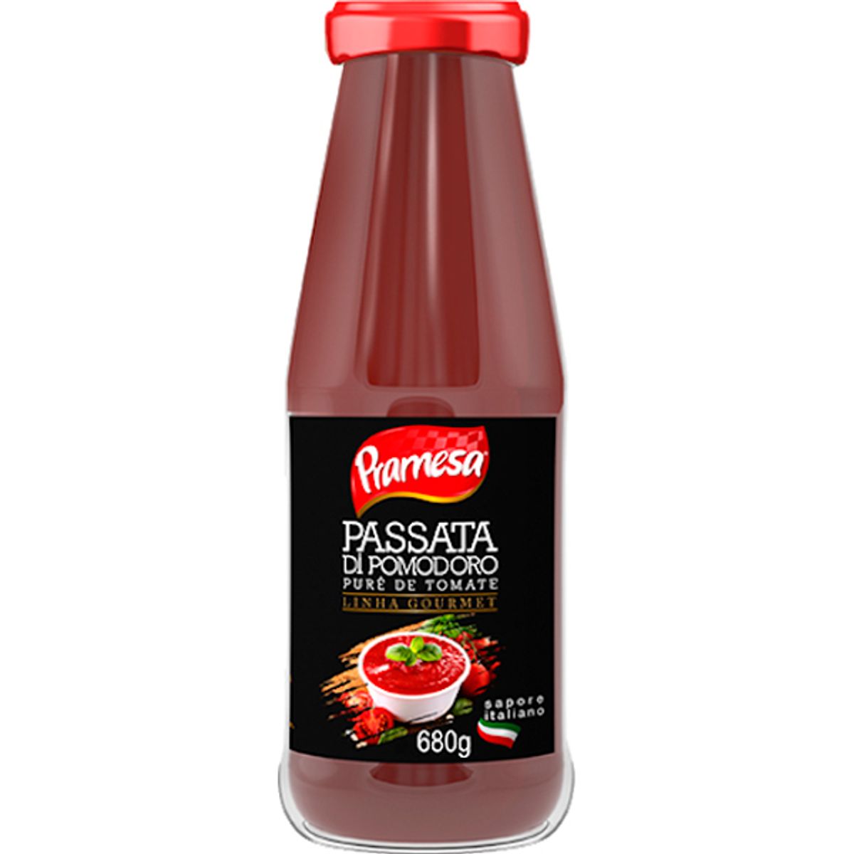 Passata di Pomodoro Pramesa 680g Vidro