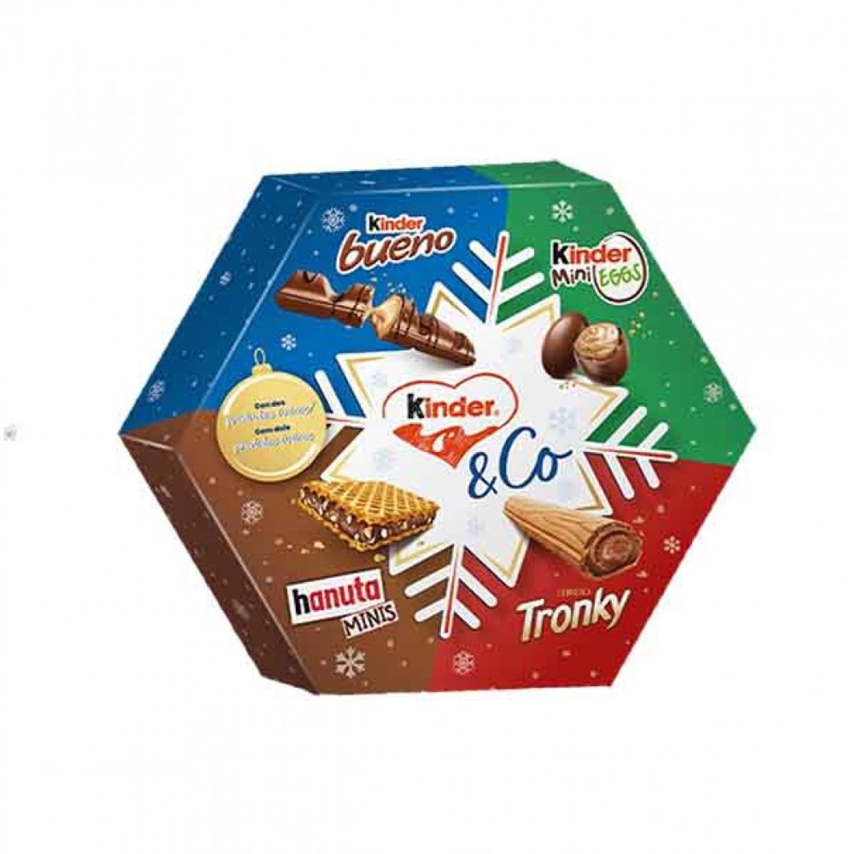 Chocolate Kinder & Co Hexagono 174g