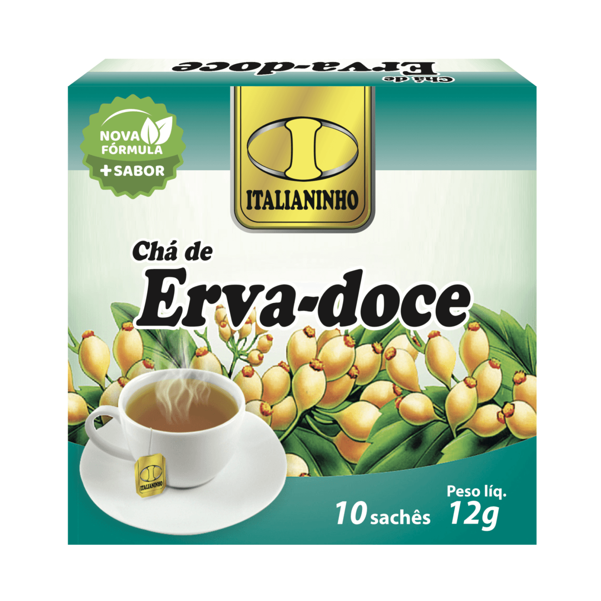 Chá Italianinho Erva Doce 12g com 10 Unidades | Prezunic