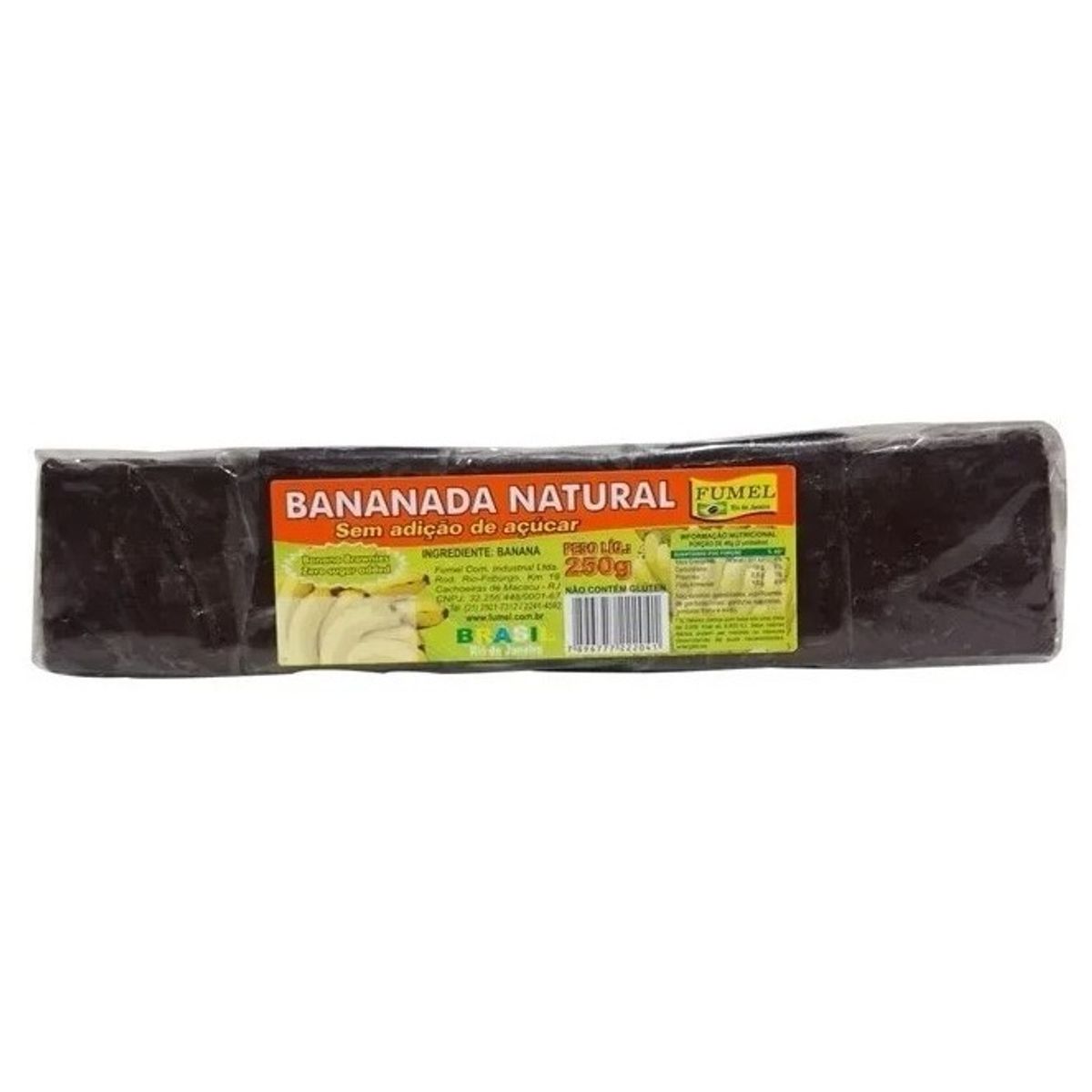 Bananada Fumel Zero Açúcar 250g
