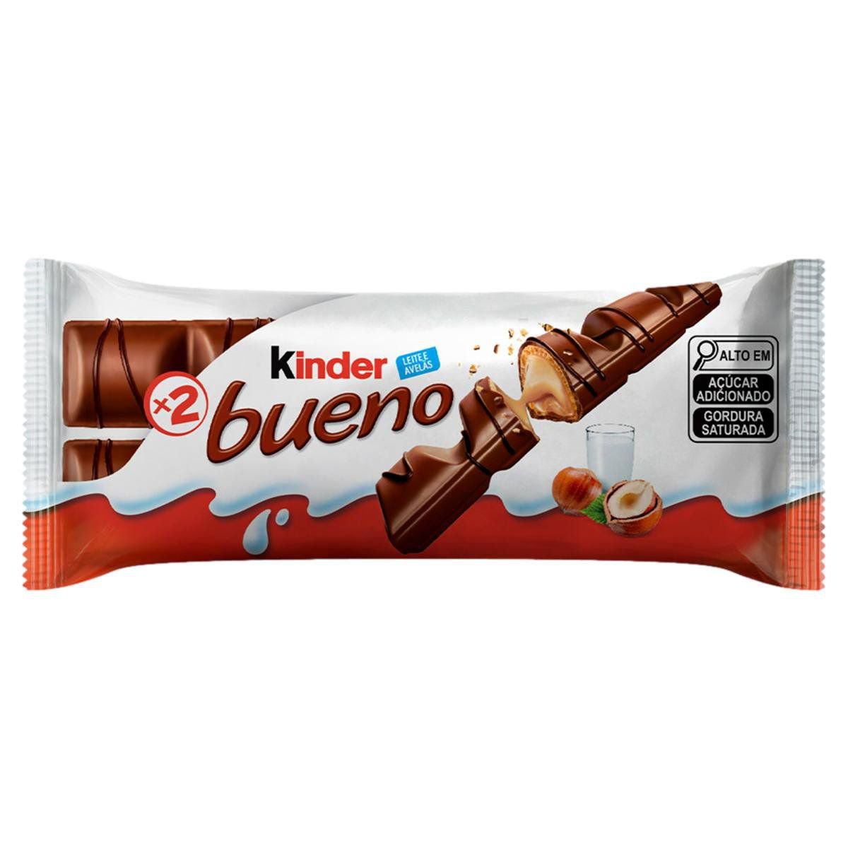 Encontraproduto.com.br - Chocolate Kinder Bueno Chocolate ao Leite 43g