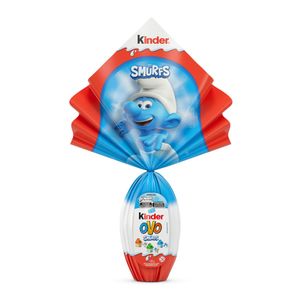 Ovo de Páscoa Kinder Smurfs 100g