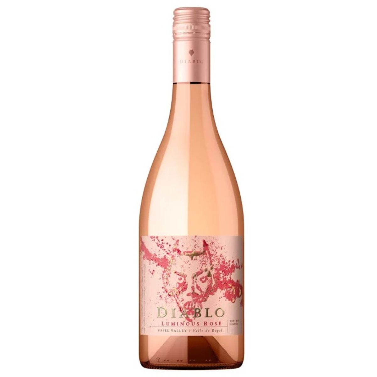 Vinho Rose Meio Seco Diablo Luminous 750ml