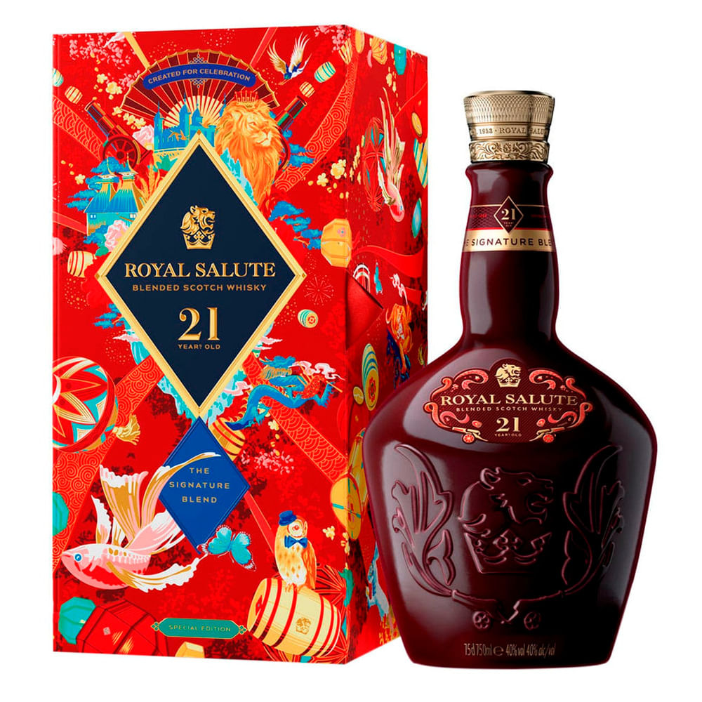 Whisky Royal Salute 21 Anos 700ml | Prezunic