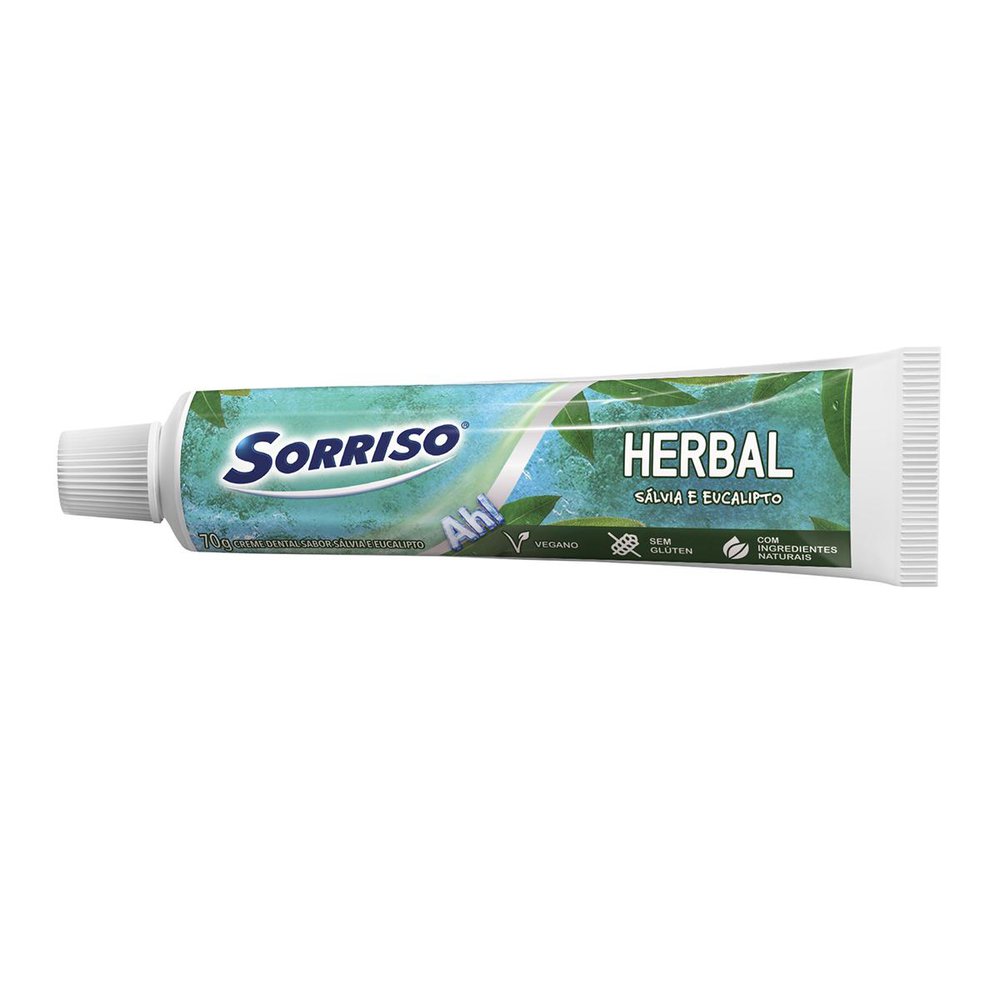 歯茎子　THE ONENESS sugizo Easy Sarrouel Creme Dental Sorriso Herbal Sálvia e Eucalipto 120g + Econômico