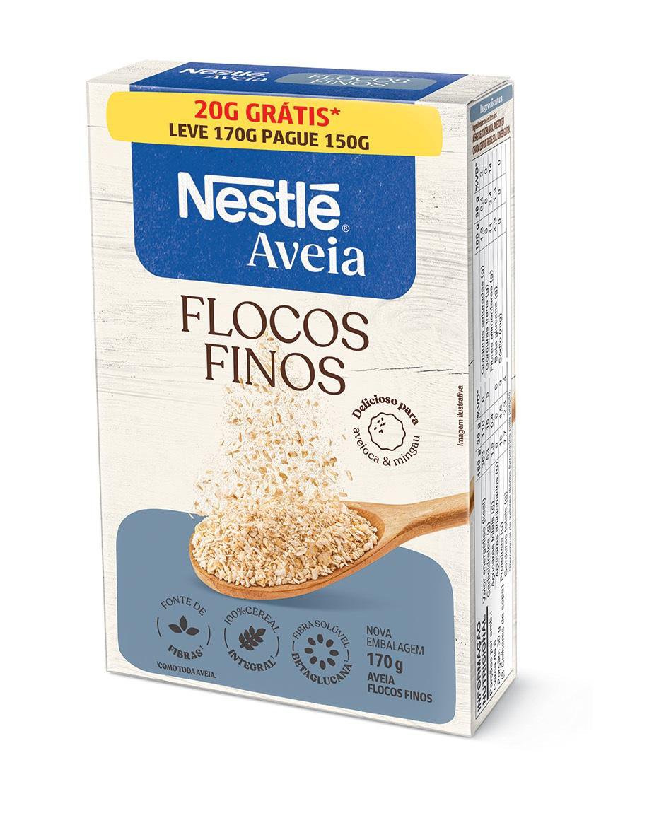 Aveia Nestlé Flocos Lv170g Pag 150g