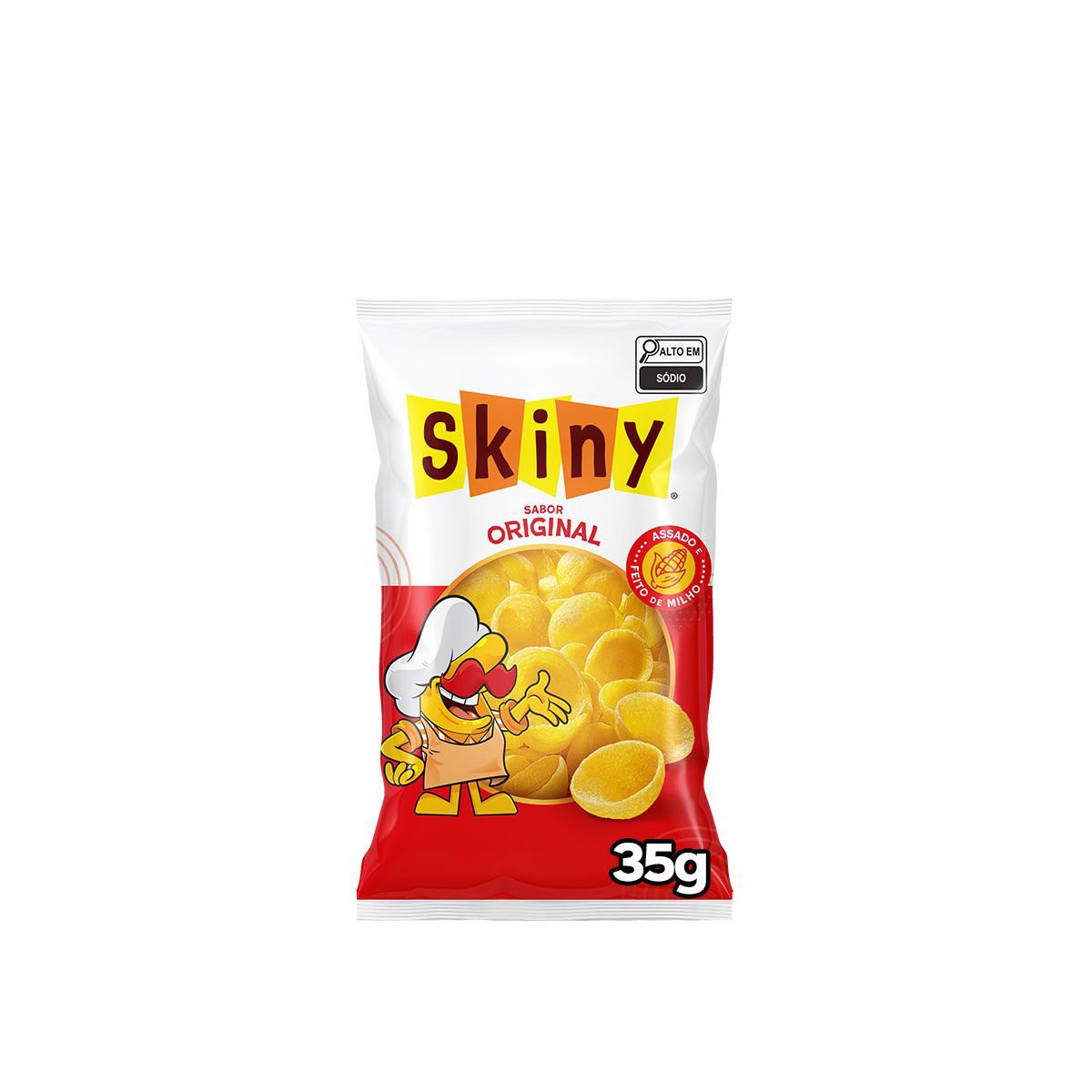 Salgadinho de Milho Skiny Original Clássico 35g