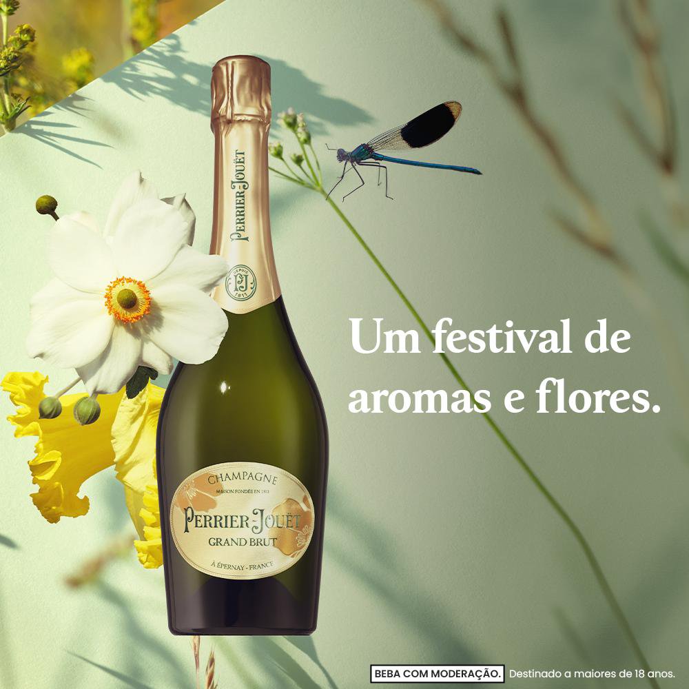 Champagne Francês Perrier-Jouet Grand Brut Epernay 750ml | Prezunic