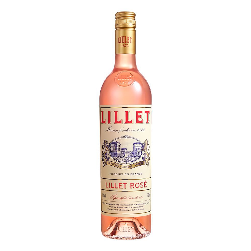 Aperitivo a Base de Vinho Lillet Rosé 750ml