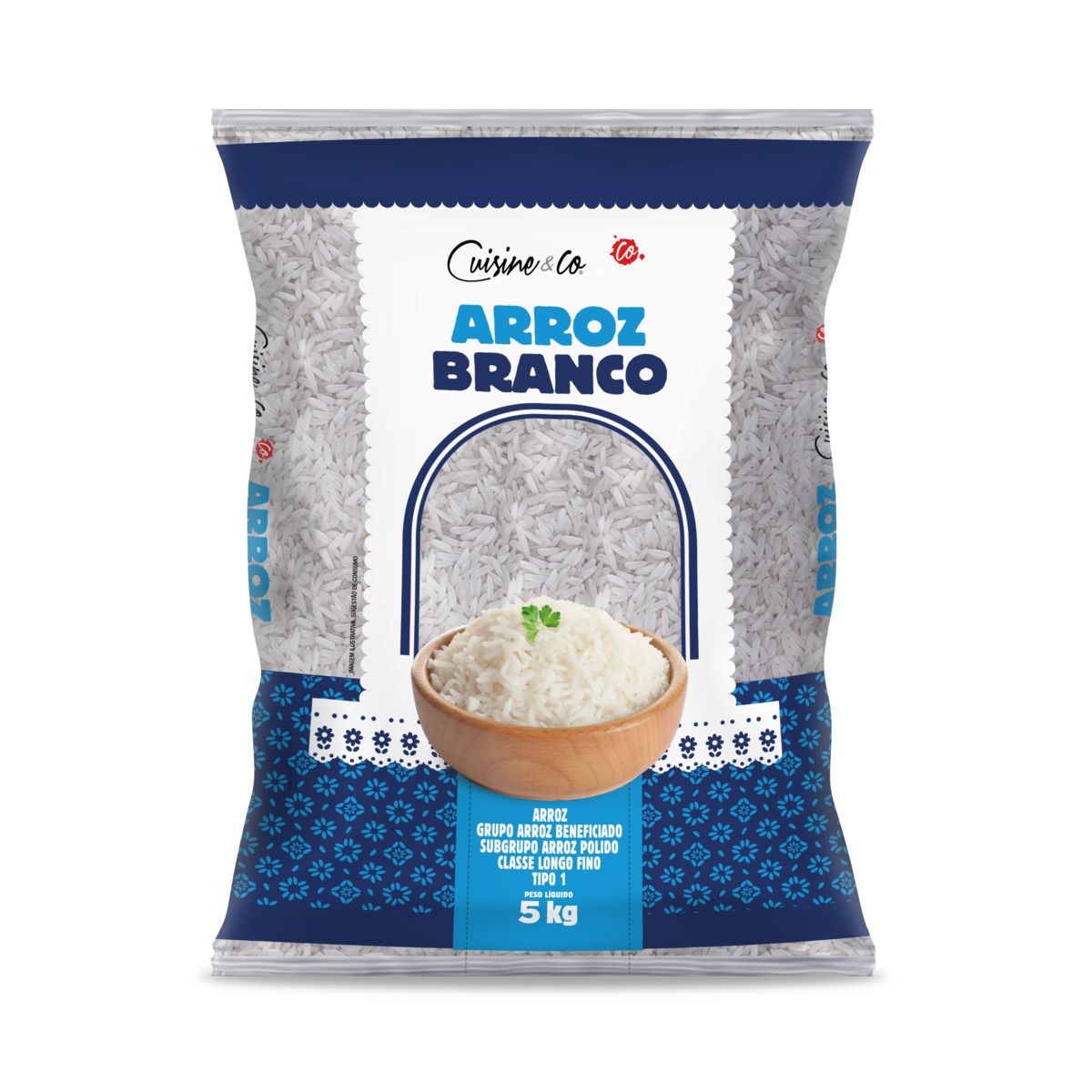 Arroz Branco Cuisine&Co 5Kg