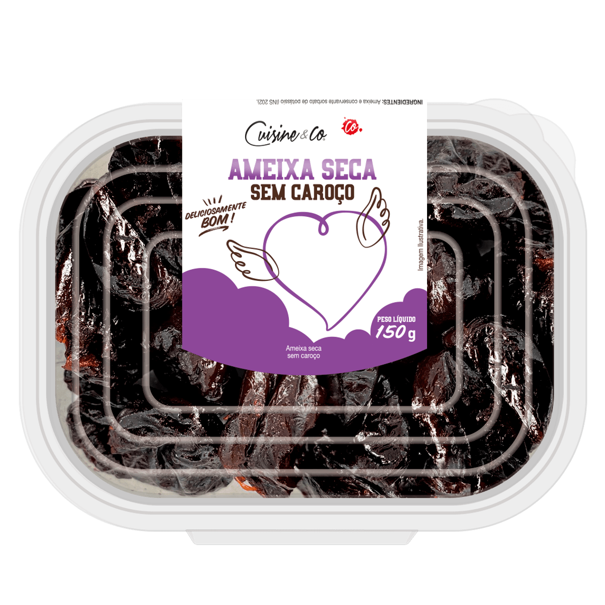 Ameixa Seca Cuisine&Co sem Caroço 150g