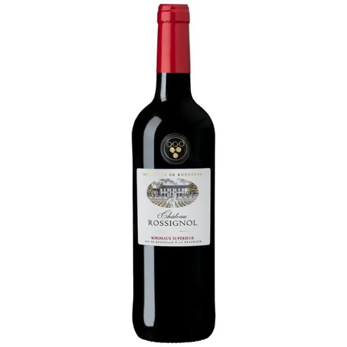 Vinho Francês Chateau Rossignol Bordeaux Superior Tinto 750ml