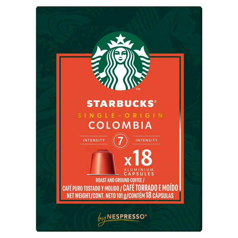 スターバックス　Starbucks Café em Cápsula Starbucks Single-Origin Torrado e Moído Colômbia
