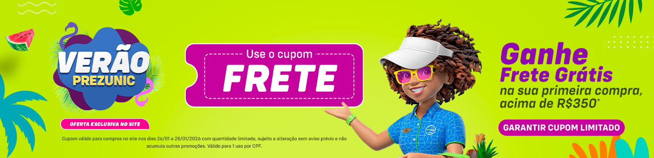 CUPOM PREZUNIC - FRETE