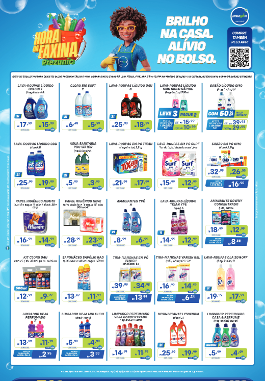 Hora da Faxina | Ofertas de 10 e 18/08