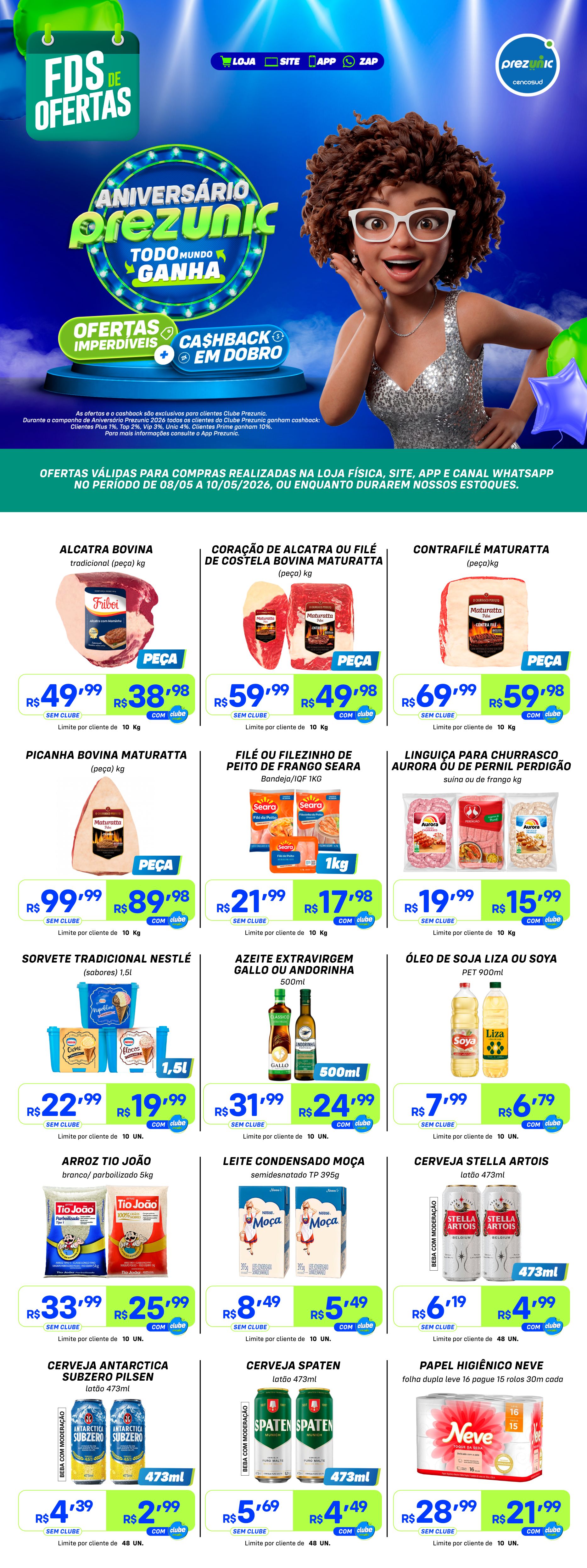 FDS de ofertas | Ofertas  de 08 a 10/05