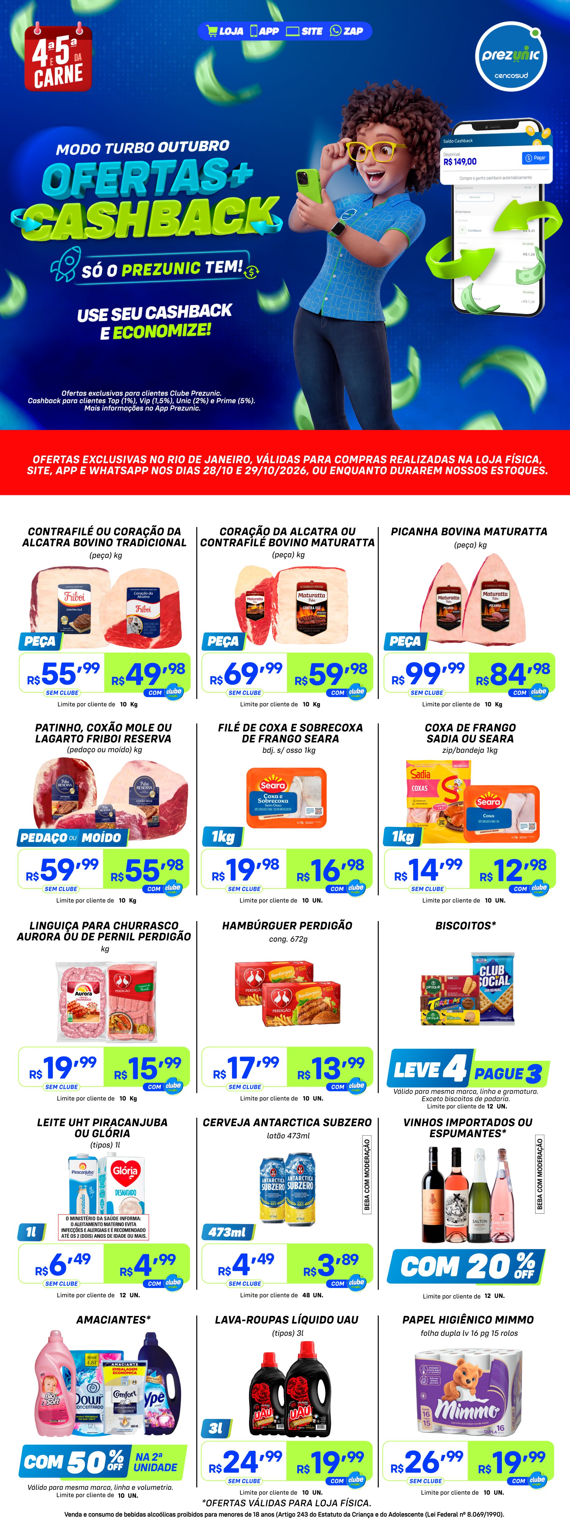 4ª e 5ª da carne