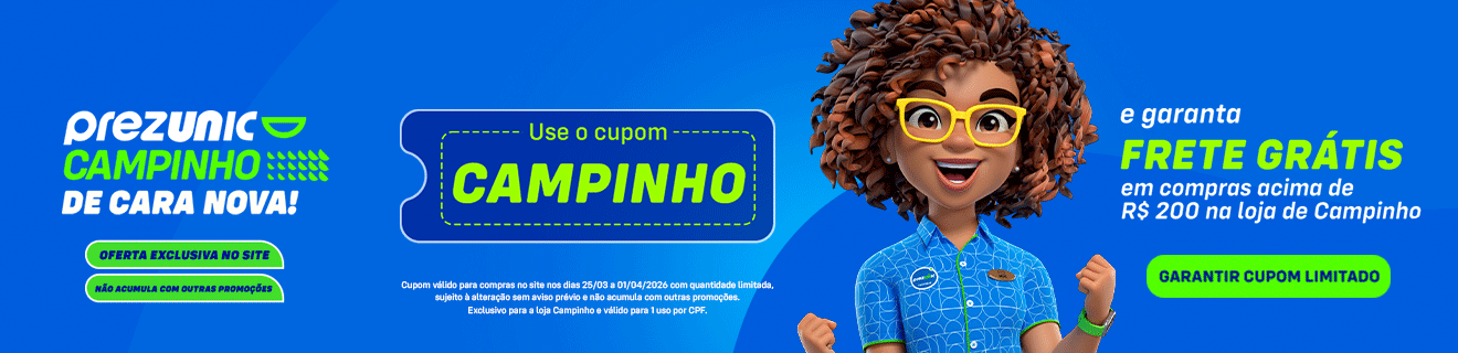 Cupom: CAMPINHO