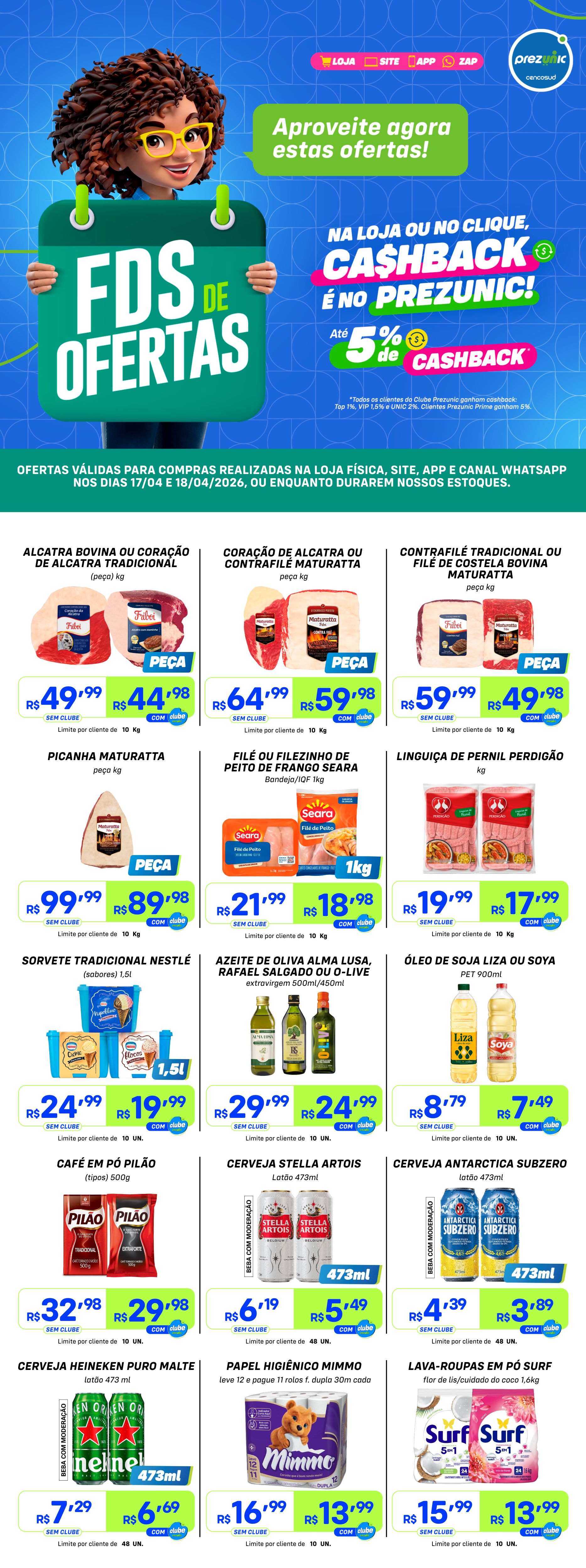 FDS - Oferta de 17 a 18/04