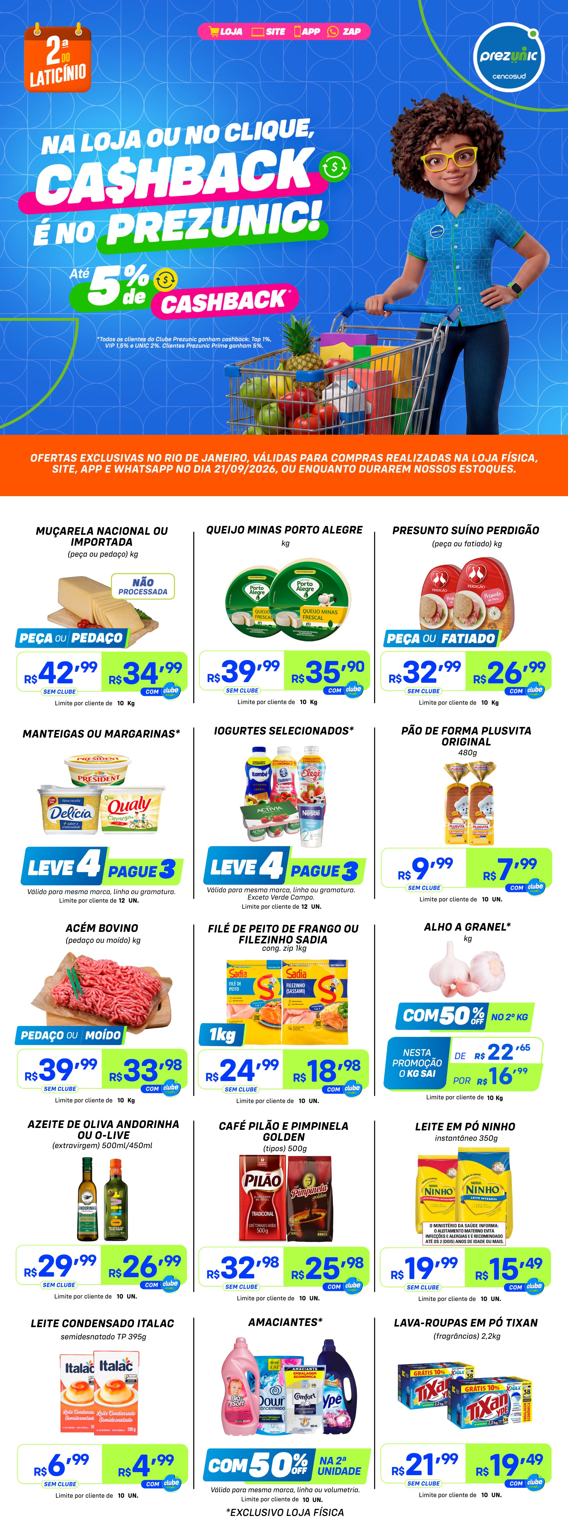 2ª do Laticínio | Ofertas de 21/09
