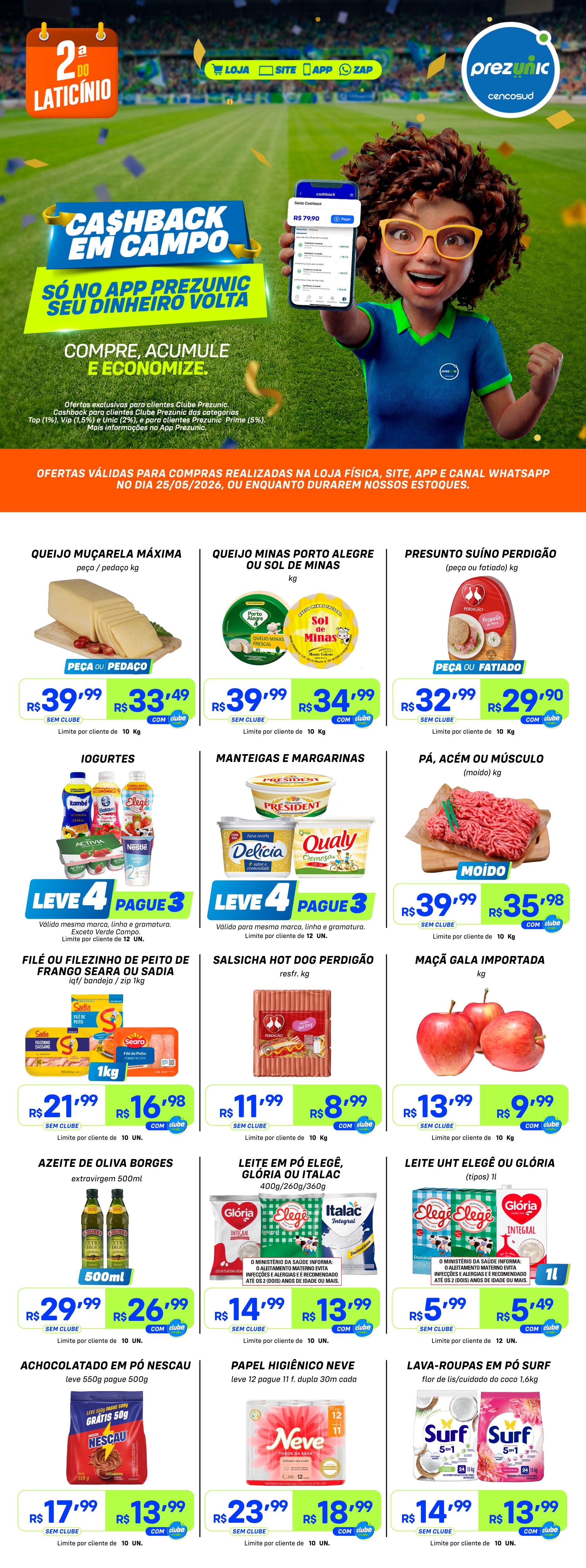2° dos Laticínios | Ofertas de 25/05